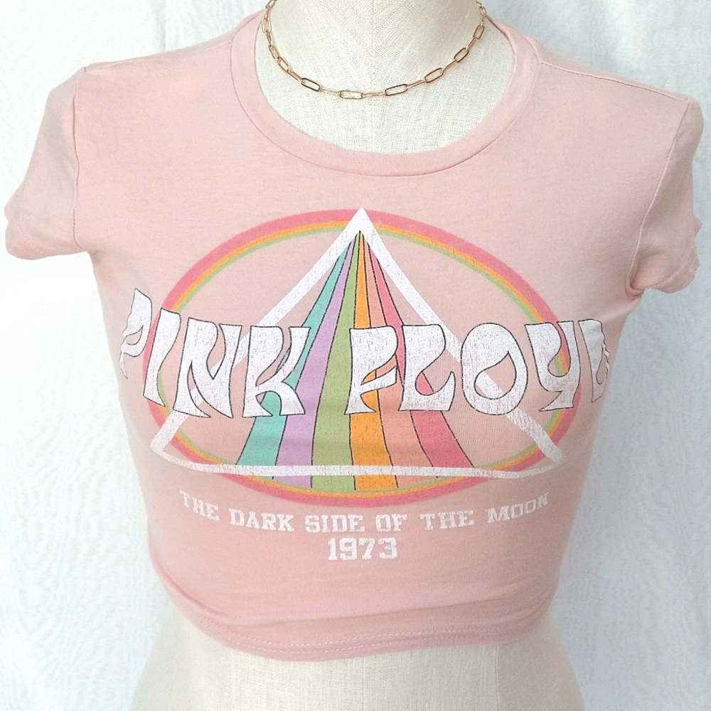 Pink Floyd Crop Top Size XS